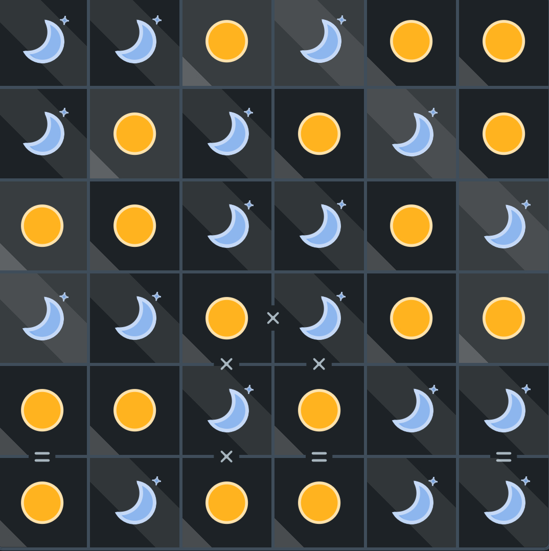 Tango Solution for November 22, 2025